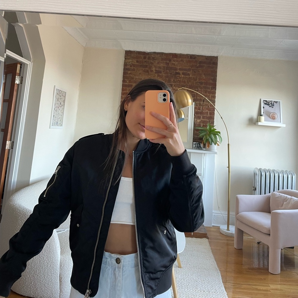 Talula Black Bomber